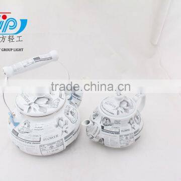 2.4+0.9 L Enamel Kettle photo-2