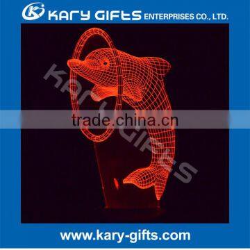 Illusion 3D Table Lamp Led Night Light photo-5