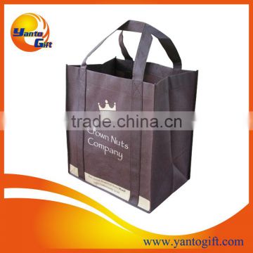 Custom Wine bottle non woven bag for promotion