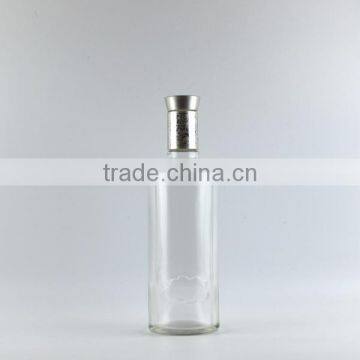 500ml Wholesale Custom Glass Bottle For Wine, Crystal Clear Empty Bottle