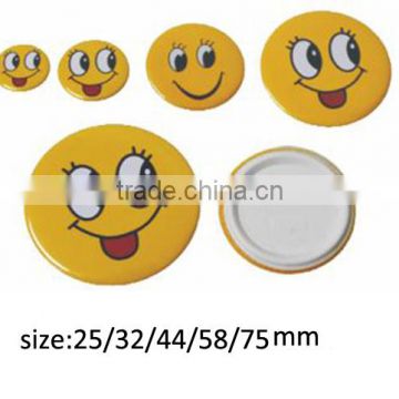 Pin Badge Parts Material,Badge Machine Making Raw Button Badge Material