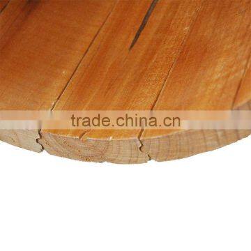 Round Wooden Planter/Wood Barrel Planter photo-5