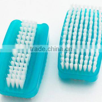 Europe markets for two sides nail cleaning brush brush nail plastic nail brush nail