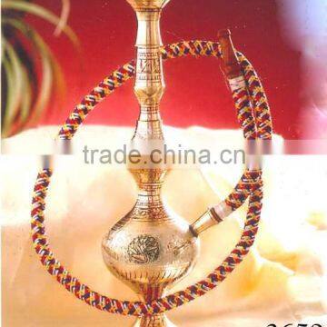 Decorative brass hookah, hookah pipe, arabic hookah, decorative metal hookah