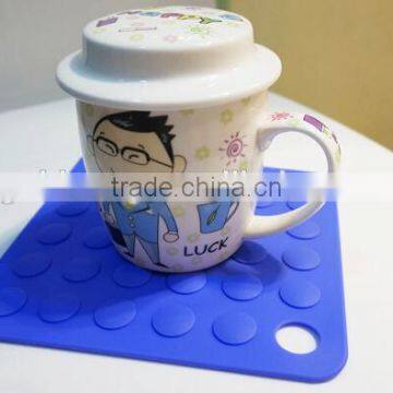 4 Pcs Kitchen Heat Resistant Silicone Dish Pot Holder Trivet Mats photo-3