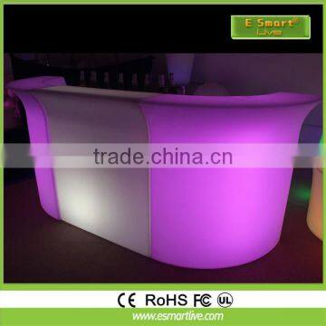 16 Colors Rechargeable LED Bar Furniture Set led dinning table