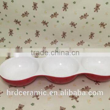 High Quality Sub Grid Fruit Plate and Creative Fresh Fruit Plate photo-2