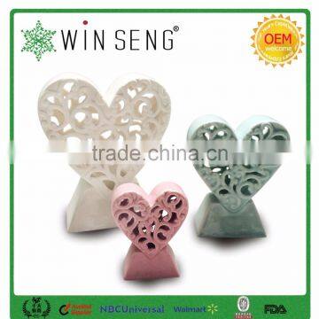 Ceramic Decor Crafts With Hearts Shaped for Valentines Gift photo-2