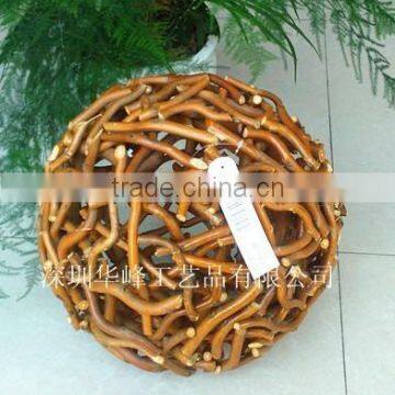 Woven Decorative Wicker Balls photo-4
