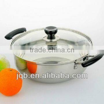 stainless steel casserole pot/cooking pot/soup pot