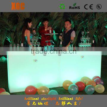 High Grade PE Plastic LED Table Party Table Outdoor Waterproof Led Table photo-3