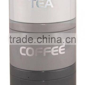 Colorful Canister With Wood Lid photo-6