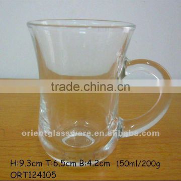 glass tea mug with fantastic design