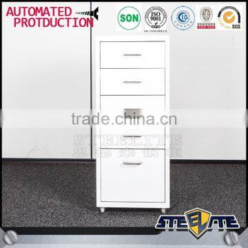 Bedroom Movable Cabinet Steel Book Rack Cabinet Mobile File Cabinet photo-2