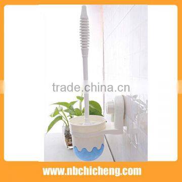 Hot Selling Toilet Brush Set Stronge Suction Cup Toilet Brush Set photo-3