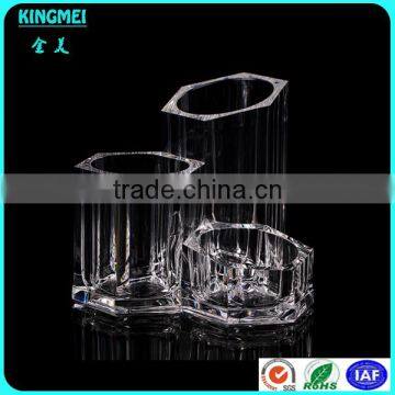 Custom Single Crystal Acrylic Pen Box Without Lid photo-6