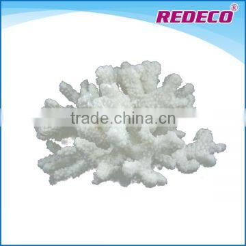 Resin white sea coral decoration