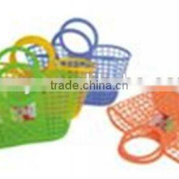 plastic laundry basket