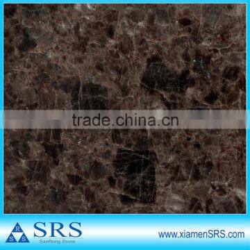 Antique brown granite slab