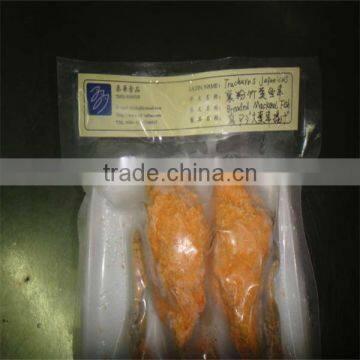 high quality fried breded mackerel fresh fish