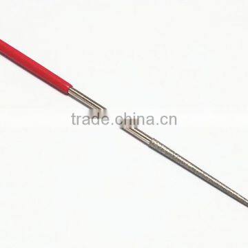 Electroplated diamond round needle files