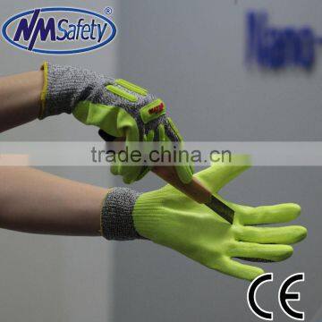 NMSAFETY TPR mechanical cut resistant safety glove