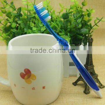 Own Design Toothbrush With Polishing Charcoal Brush for Teeth Whitening photo-4