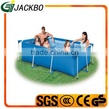 260*160*65cm Above Ground Intex Metal Frame Swimming Pool Rectangular Above Ground Swimming Pool