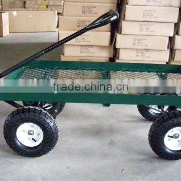 green wagon cart