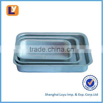 Aluminium Wash White Square Plate photo-2