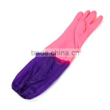 Rubber Household Cleaning Gloves Oversleeves photo-2