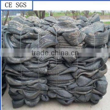 CE Approved Scrap Truck Tire Baling Machine photo-2