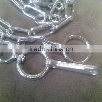 High Quality Electro Galvanized Animal Chain