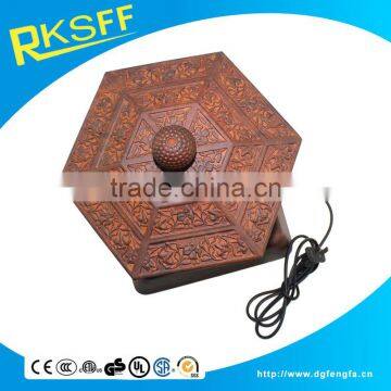 big photo frame,hexagon shape Can 360 rotate photo frame