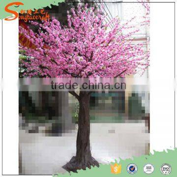 Guangzhou Wedding Decoration Pink Artificial Silk Cherry Blossom Tree for Sale photo-6