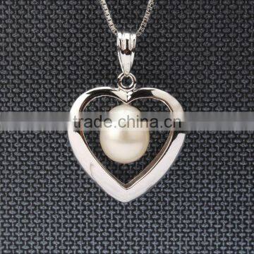 heart shap Pearl Pendants