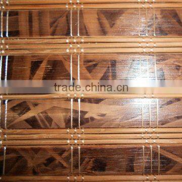 printed bamboo blinds