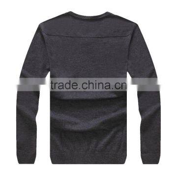 Raidyboer 2016 Men's Embroider Paillette Sweater 100%wool v Sharp Neck photo-2