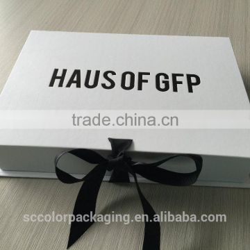 Wholesale custom printed Decorative China recycled handmade empty apparel boxes