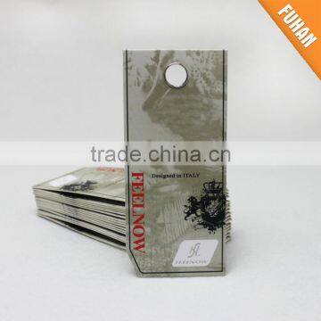 Top Quality Recycled Paper Hang Tag With Eyelet for Shoes/Garment/Bag photo-4