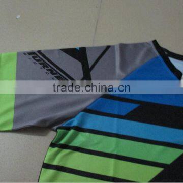 Downhill Jersey T-Shirt BMX Cycling Jerseys With Custom Artwork photo-2