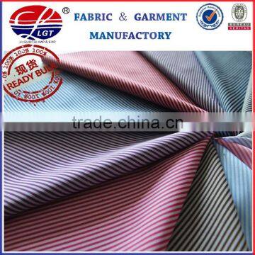 classic stripe cotton polyester shirting fabric 65 polyester 35 cotton fabric