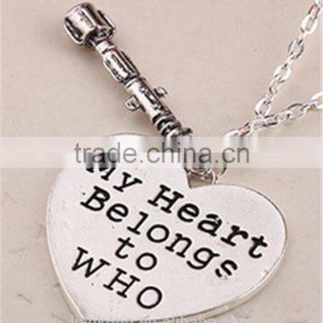 MYLOVE Doctor Who Necklace Pendant the Weeping Angels Necklace photo-5