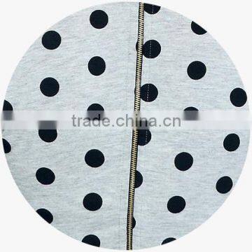 Grey Colored Printed Dress Latest High Waist Dress Patterns photo-5