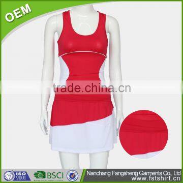 2016 Latest two shoulder tank top for women wear from guangzhou china