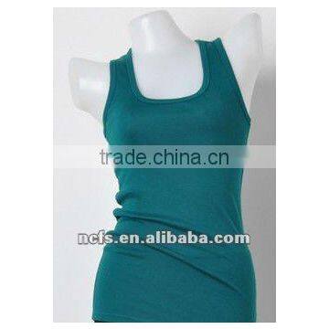 Ladies' sleeveless blank tank top