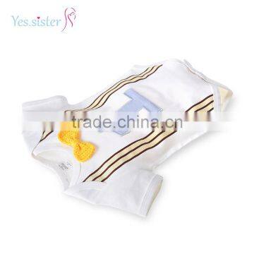 Infant Birthday Wholesale Simple Style 100% Cotton Newborn Baby Wear Clothes photo-5