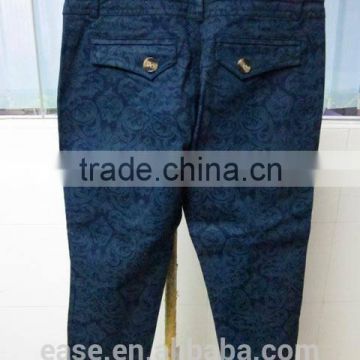 Hottest denim jeans half pants for girls 95% cotton 5% elastane