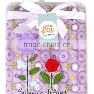 100 Polyester Super Cute Printed Cartoon Crochet Baby Blanket Coral Fleece Wholesaler China Factory photo-6