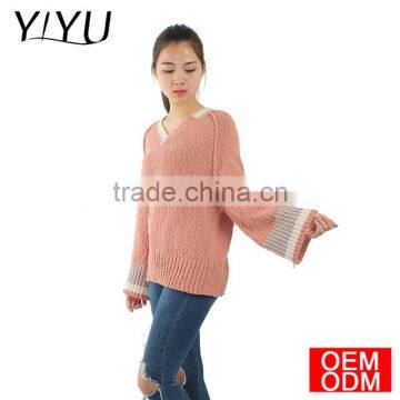New Design Style Pagoda Sleeve School Unifrom Sweater photo-2